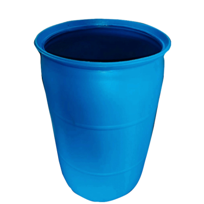Caneca Plastica de 55 Galones / 208 Litros  Abierta